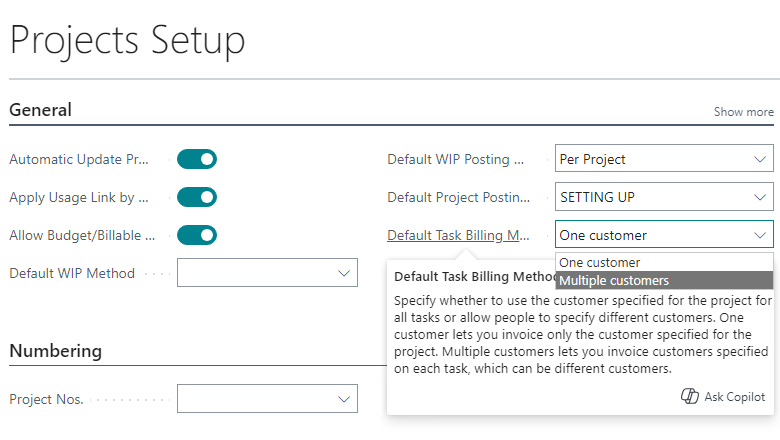 Configuración del proyecto