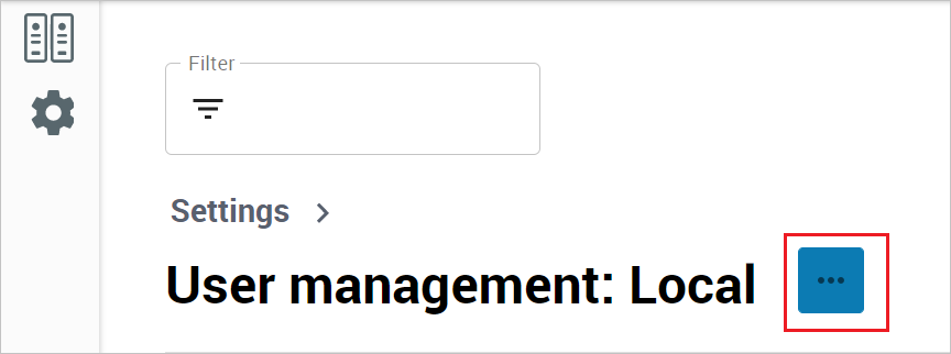 User management