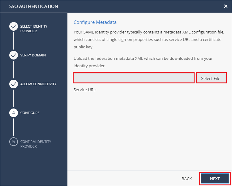 Configure