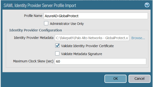 Configuración del inicio de sesión único de Palo Alto 3