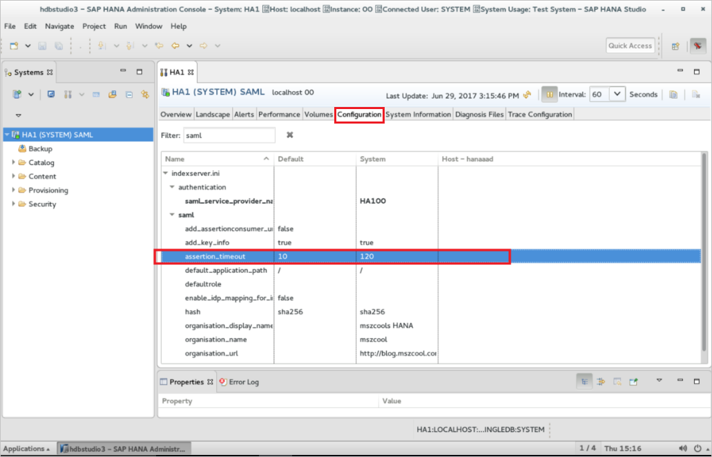 assertion_timeout setting