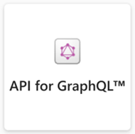 Captura de pantalla del icono de API, que se selecciona para crear un nuevo elemento de API.