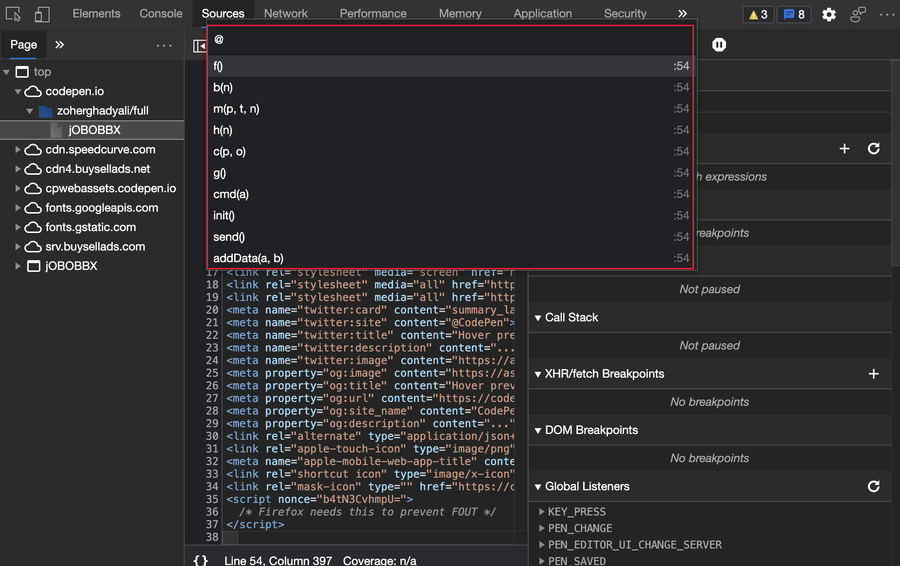 Esquema mejorado de los archivos HTML