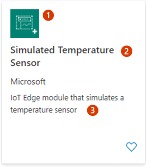 Ilustración de cómo aparece esta oferta en los resultados de la búsqueda de Azure Portal.