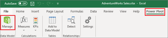 Abrir PowerPivot en Excel