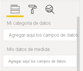 Campos de roles de datos