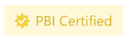 Objeto visual de Power BI certificado de la página de la aplicación