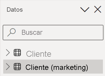 Cuadro de diálogo que permite especificar reglas de desduplicación que se aplicarán al cargar desde un modelo semántico de Power BI o un modelo de Analysis Services.