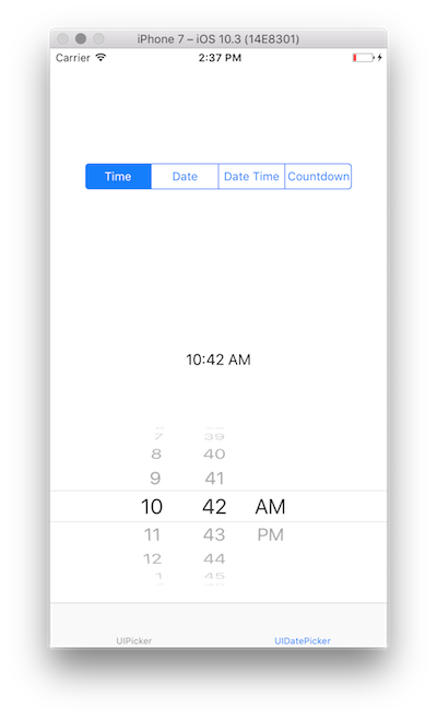 UIDatePickerMode.Time