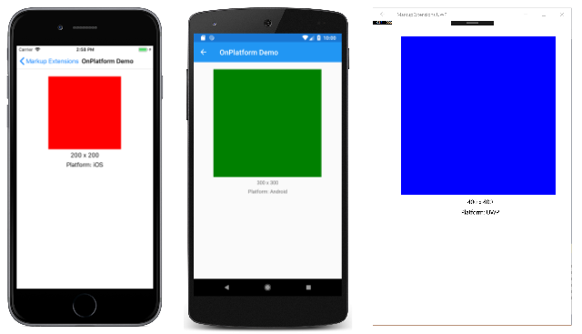 Demostración de OnPlatform