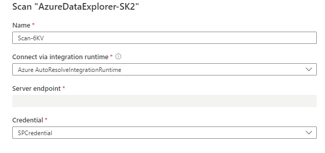 Configuración del examen