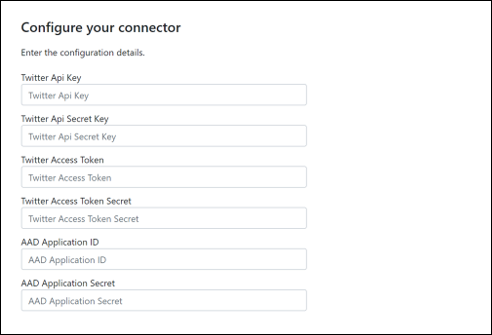 Inicie sesión con el identificador de inquilino y la clave secreta de API.