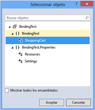 Select Object dialog box