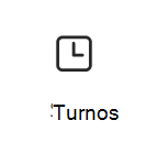 Captura de pantalla del icono de la tarjeta de desplazamientos con un vínculo para obtener más información.