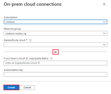 Screenshot that shows the dialog for entering the connection information.