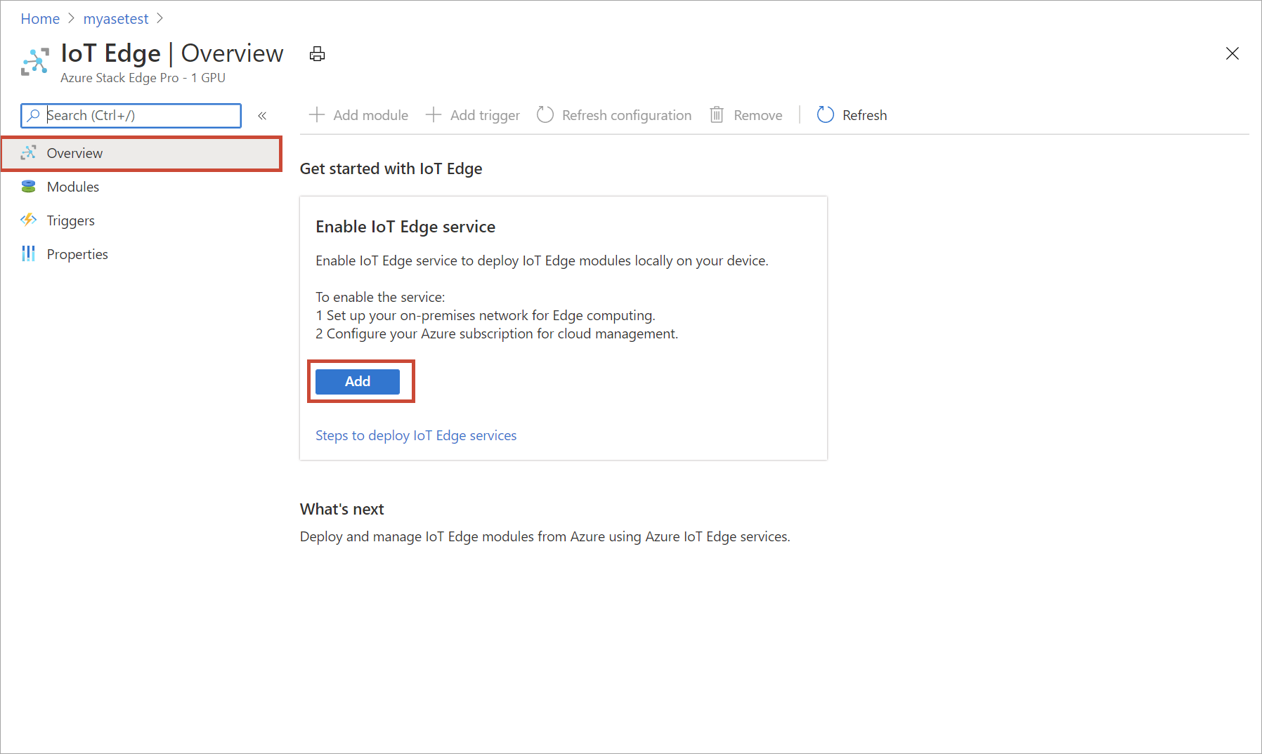 Configure module to use GPU 2