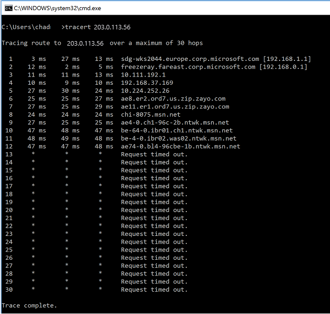 Check Latency