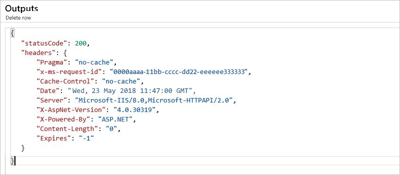 View output without deleted row