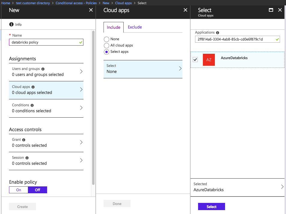 Conditional access