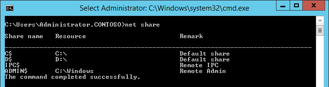 SYSVOL folder share