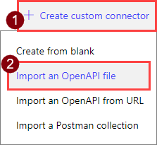 Create custom connector