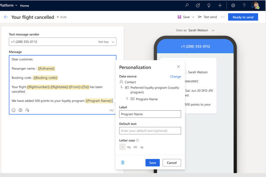 Dynamics 365 Marketingin avulla voidaan mukauttaa sisältöä entistä joustavammasta tietolähdejoukosta