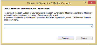 Dynamics 365 -sovellusten organisaation valintaikkunan lisääminen