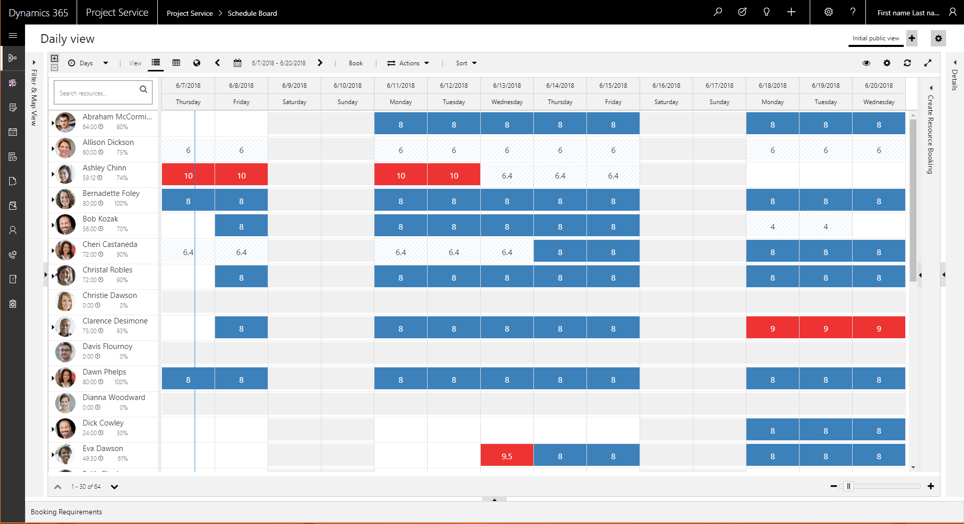 Schedule-board.