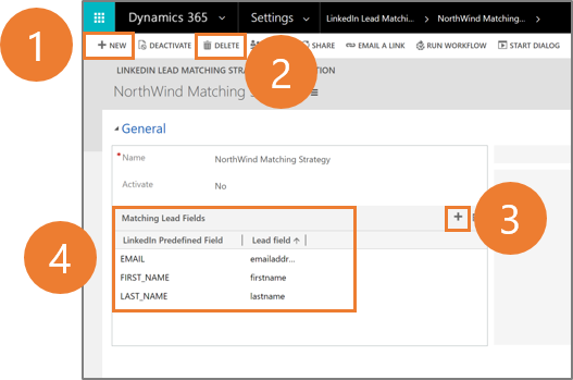 Manage lead matching strategies.