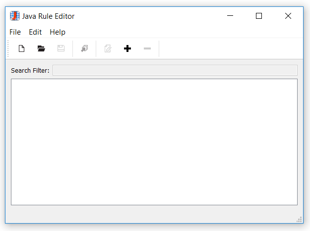 Java Rule Editor Open Image