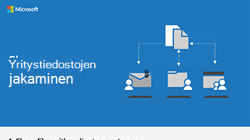 Kuva tiedostojen jakamisesta eri käyttäjien kanssa.