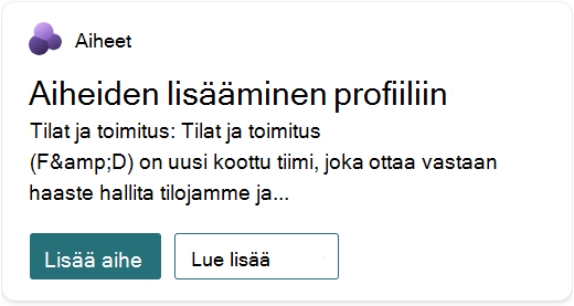 Näyttökuva suurikokoisesta Osallistumis-Topics- kortista.