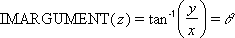 Screenshot of Im Argument formula.