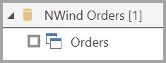 Screenshot of the View icon showing that direct query is supported.