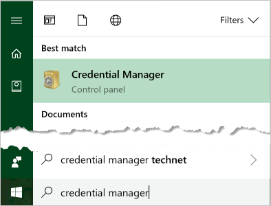 Open Credential Manager