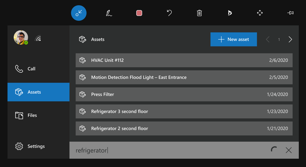 Dynamics 365 Remote Assistin HoloLens-kokemus resurssitietueen luomiseen