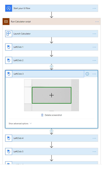 UI flows management step 1