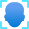 Azure AI Face service icon.