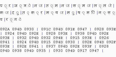 The sequence from the previous figure with cluster boundaries indicated.