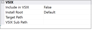 VSIX Properties