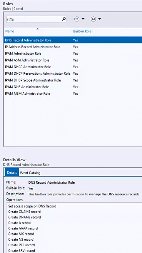 View role permissions