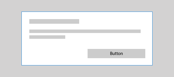 A button within a dialog