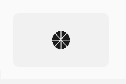 A button with a bitmap icon, pie shaped slices in black and white