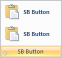 Screen shot of a StandardItems button.