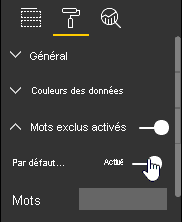 activation des mots vides par défaut