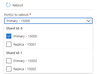 capture d’écran des options de partition