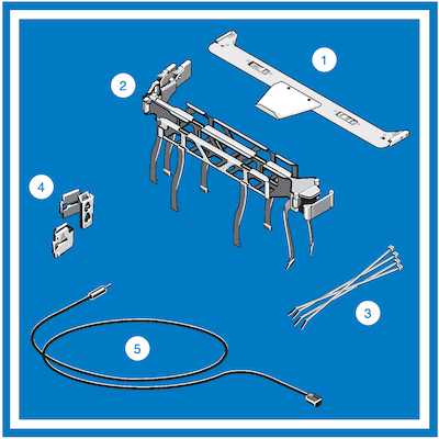 Illustration des composants du CMA