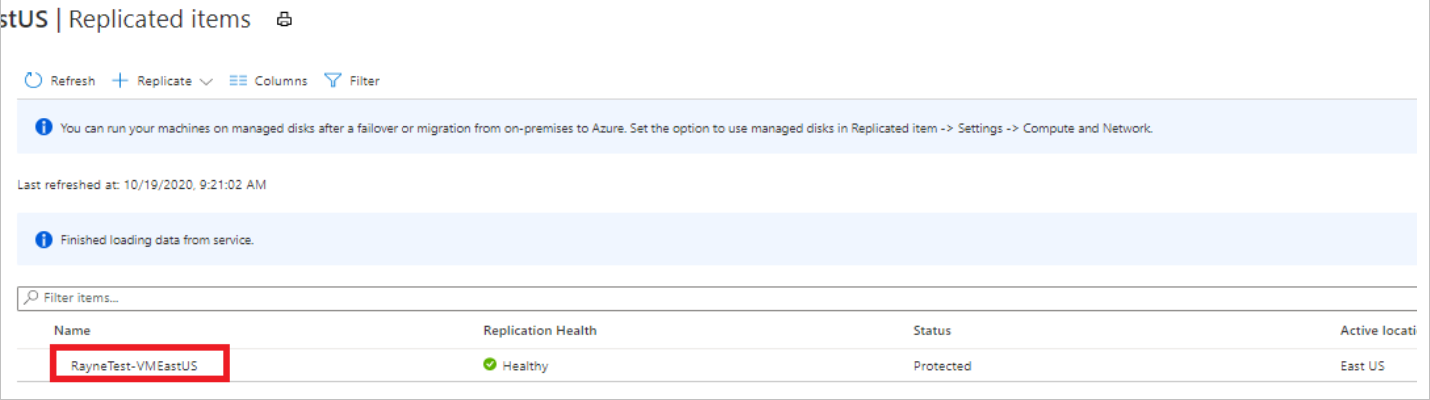 Option permettant d’ouvrir les propriétés de machine virtuelle dans la page Vue d’ensemble