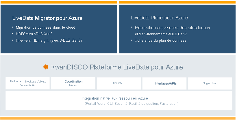 Illustration d’une vue d’ensemble de Live Data Platform