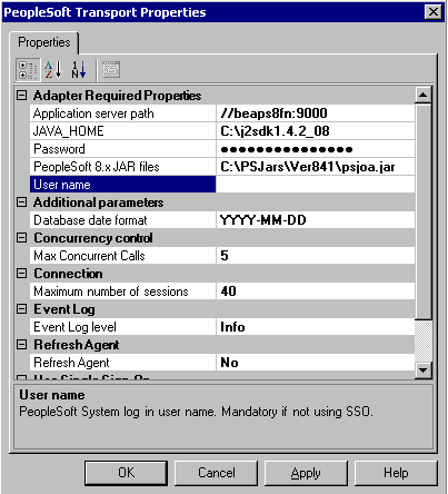 Capture d’écran montrant où taper votre ID d’utilisateur PeopleSoft.